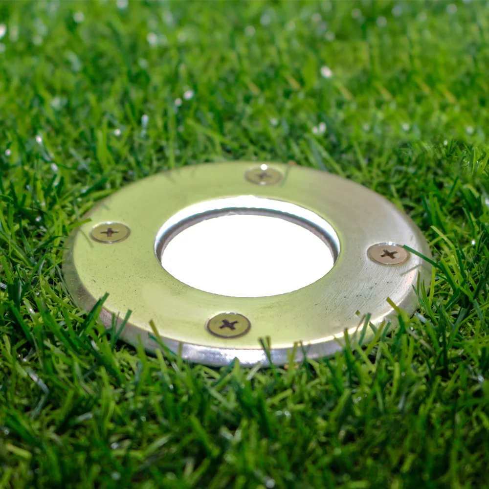 Embutido De Solo Para Gu10 Spot Refletor Jardim Chão Piso - imagem 2