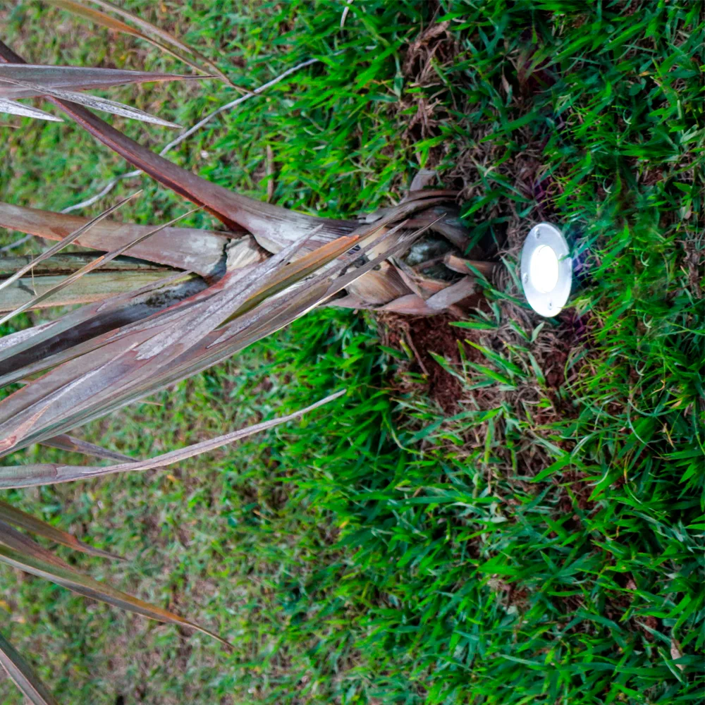 Embutido De Solo Para Gu10 Spot Refletor Jardim Chão Piso - imagem 3
